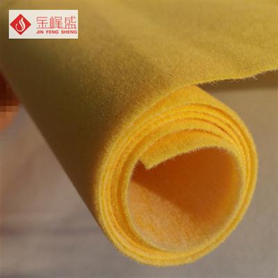 黃色水刺短毛絨布（F01.D1.0399）