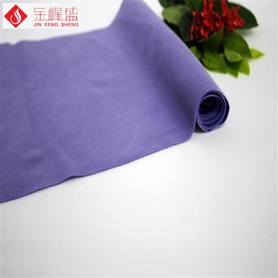 紫色針織底短毛植絨布（K03.D1.1555)